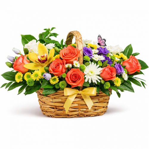 Цветочная композиция «Изумруд»