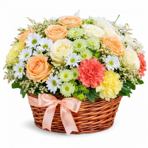 Цветочная композиция «Весенний каприз»