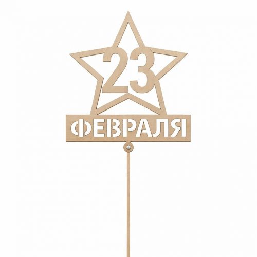 Топпер «С 23 февраля»