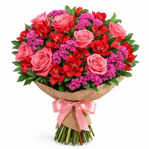 Авторский букет «Цветочное вдохновение»