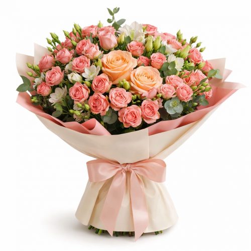 Флористический букет «Очарование»