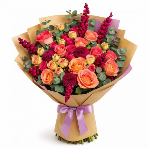 Букет «Цветочный озарт»