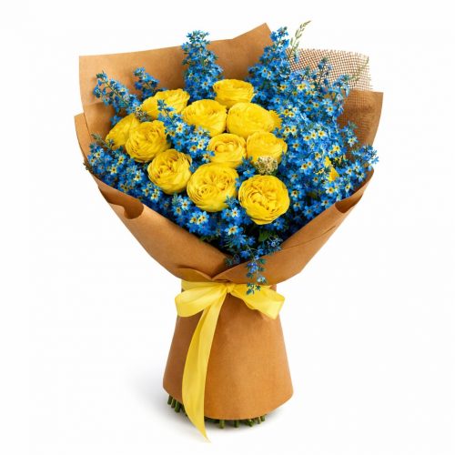 Букет цветов «Летний бриз»