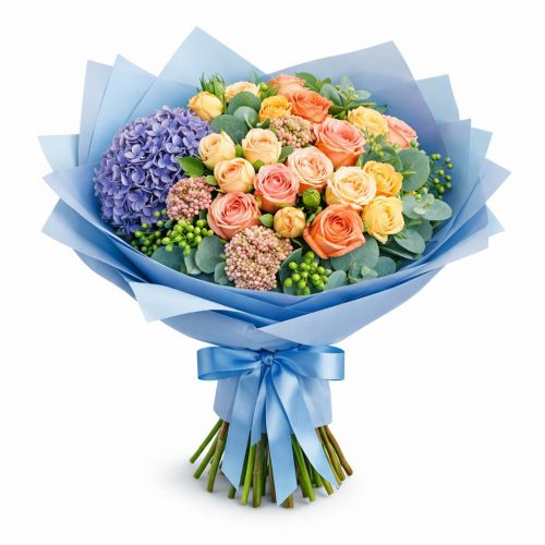 Букет цветов «Морская свежесть»
